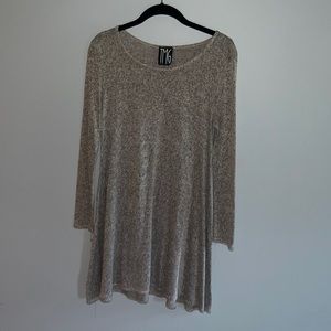 Long Sleeve Skater Dress